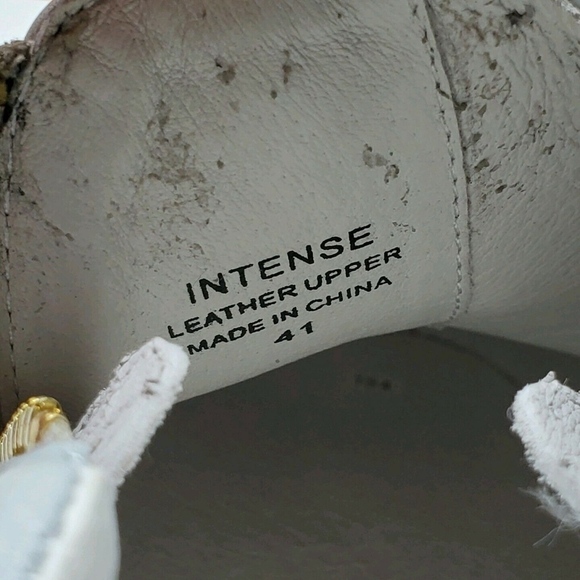 ASH Intense Gray Snake Scale Skate Zipper Sneaker - Picture 7 of 8